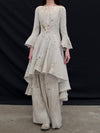 Mutedance 25 Spring/Summer Irregular Cut Dress MD-MD25SS15-BIGE MD25SS14